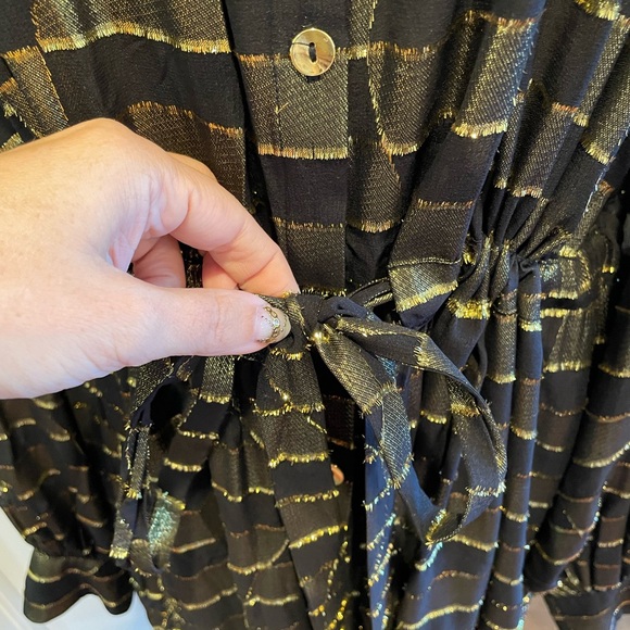 Stine Goya Lydia Button Down Drawstring Dress, L - Picture 4 of 16